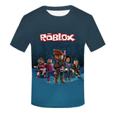 Game Roblox T-shirts Sports Summer Top Tees Unisex for Kids & Adults