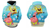 Sponge Bob Square Pants Hoodie 3D All Over Print Boys Girls Sweatshirt