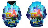 Sponge Bob Square Pants Hoodie 3D All Over Print Boys Girls Sweatshirt