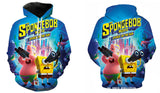 Sponge Bob Square Pants Hoodie 3D All Over Print Boys Girls Sweatshirt