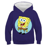 SpongeBob SquarePants Hoodie 3D All Over Print Pullover Sweatshirt