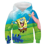 SpongeBob SquarePants Hoodie 3D All Over Print Pullover Sweatshirt