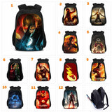 Black Hot Movie The Flash Casual Backpack Oxford School Bags