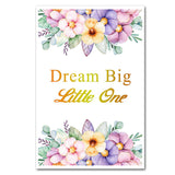 Flower Motivation Wall Poster Canvas Art Prints Painting Decor