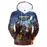 Unisex 3D Print Fortnite Halloween Hoodie Trend Jumper Clothes