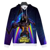Unisex Fortnite Dark Voyager Hoodie 3D Print Drawstring Jumper Clothes