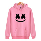 Unisex Marshmello Smile Pullover Cotton Casual Hoodie