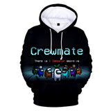 Among Us Game Hoodie 3D Print Long Sleeve Hoody Jumper Unisex for Kids and Adults