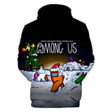Among Us Game Hoodie 3D Print Long Sleeve Hoody Jumper Unisex for Kids and Adults