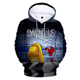 Among Us Game Hoodie 3D Print Long Sleeve Hoody Jumper Unisex for Kids and Adults