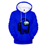 Among Us Game Hoodie 3D Print Long Sleeve Hoody Jumper Unisex for Kids and Adults