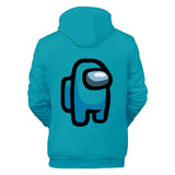 Among Us Game Hoodie 3D Print Long Sleeve Hoody Jumper Unisex for Kids and Adults