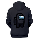 Among Us Game Hoodie 3D Print Long Sleeve Hoody Jumper Unisex for Kids and Adults