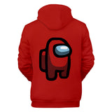 Among Us Game Hoodie 3D Print Long Sleeve Hoody Jumper Unisex for Kids and Adults