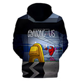 Among Us Game Hoodie 3D Print Long Sleeve Hoody Jumper Unisex for Kids and Adults