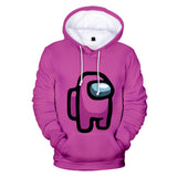 Among Us Game Hoodie 3D Print Long Sleeve Hoody Jumper Unisex for Kids and Adults