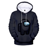 Among Us Game Hoodie 3D Print Long Sleeve Hoody Jumper Unisex for Kids and Adults
