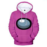 Among Us Game Hoodie 3D Print Long Sleeve Hoody Jumper Unisex for Kids and Adults