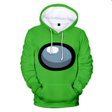 Among Us Game Hoodie 3D Print Long Sleeve Hoody Jumper Unisex for Kids and Adults