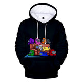 Among Us Game Hoodie 3D Print Long Sleeve Hoody Jumper Unisex for Kids and Adults