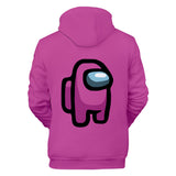 Among Us Game Hoodie 3D Print Long Sleeve Hoody Jumper Unisex for Kids and Adults