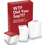 WTF Did You Say Party Game Cards