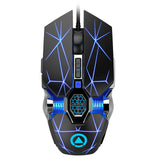 Wired Gaming Mouse 3200DPI Color LED Backlit Optical Computer Mouse