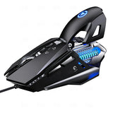 G10 Wired 7 Keys Mechanical Mouse 7200DPI RGB Backlight Computer Gaming Mice