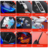 G10 Wired 7 Keys Mechanical Mouse 7200DPI RGB Backlight Computer Gaming Mice