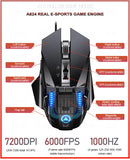 G10 Wired 7 Keys Mechanical Mouse 7200DPI RGB Backlight Computer Gaming Mice