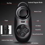 Wireless Multifunctional Bluetooth Shutter Gamepad Remote Control