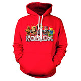 Roblox Hoodie 3D All Print Pullover Sweatshirt Unisex