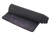 Super Large World Map Gaming Keyboard & Mouse Pad with Stitched Edges