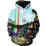 Minecraft Hoodie 3D All Print Sweatshirt Clothing Unisex for Kids & Adult