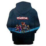 Roblox Hoodie 3D All Print Pullover Sweatshirt Unisex