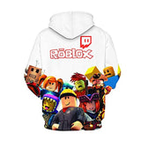 Roblox Hoodie 3D All Print Pullover Sweatshirt Unisex