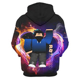Roblox Hoodie 3D All Print Pullover Sweatshirt Unisex