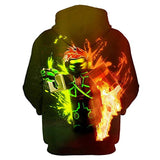Roblox Hoodie 3D All Print Pullover Sweatshirt Unisex