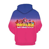 Roblox Hoodie 3D All Print Pullover Sweatshirt Unisex