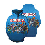 Roblox Hoodie 3D All Print Pullover Sweatshirt Unisex