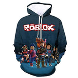 Roblox Hoodie 3D All Print Pullover Sweatshirt Unisex