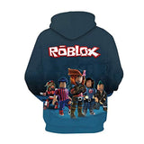 Roblox Hoodie 3D All Print Pullover Sweatshirt Unisex