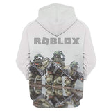Roblox Hoodie 3D All Print Pullover Sweatshirt Unisex