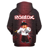 Roblox Hoodie 3D All Print Pullover Sweatshirt Unisex