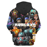 Roblox Hoodie 3D All Print Pullover Sweatshirt Unisex