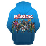 Roblox Hoodie 3D All Print Pullover Sweatshirt Unisex
