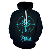 The Legend of Zelda Hoodie 3D All Print Pullover Sweatshirt Unisex