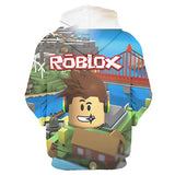 Roblox Hoodie 3D All Print Pullover Sweatshirt Unisex